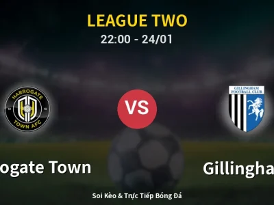Soi Kèo Harrogate Town vs Gillingham – 22:00 24/01 | Nhận Định, Dự Đoán Tỷ Số