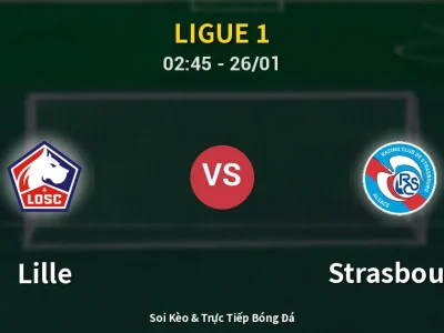 Kết Quả: Lille 1-4 Strasbourg – Highlight & Bàn Thắng | Ligue 1