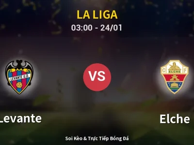 Kết Quả: Levante 3-2 Elche – Highlight & Bàn Thắng | La Liga