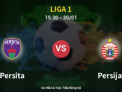 Kết Quả: Persita 0-2 Persija – Highlight & Bàn Thắng | Liga 1
