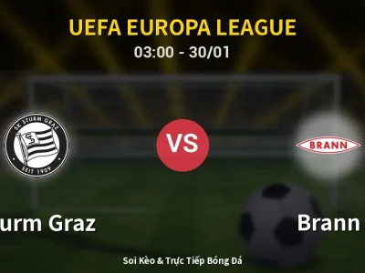 Kết Quả: Sturm Graz 1-0 Brann – Highlight & Bàn Thắng | UEFA Europa League