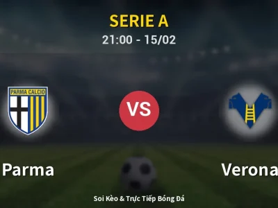 🔴 Trực Tiếp: Parma 1-1 Verona – Link Xem Serie A (Full HD)