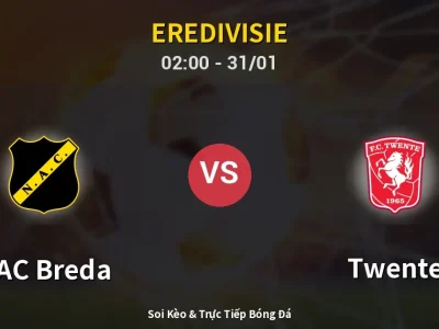 Kết Quả: NAC Breda 2-2 Twente – Highlight & Bàn Thắng | Eredivisie