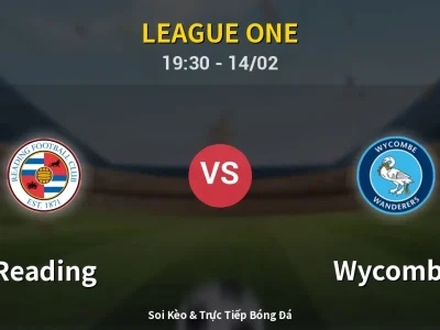 Soi Kèo Reading vs Wycombe – 19:30 14/02 | Nhận Định, Dự Đoán Tỷ Số