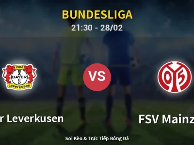 Soi Kèo Bayer Leverkusen vs FSV Mainz 05 – 21:30 28/02 | Nhận Định, Dự Đoán Tỷ Số