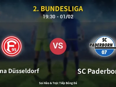 🔴 Trực Tiếp: Fortuna Düsseldorf 0-1 SC Paderborn 07 – Link Xem 2. Bundesliga (Full HD)
