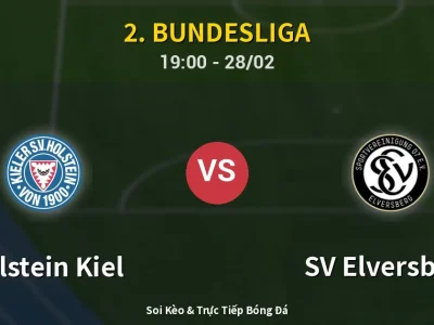 Soi Kèo Holstein Kiel vs SV Elversberg – 19:00 28/02 | Nhận Định, Dự Đoán Tỷ Số