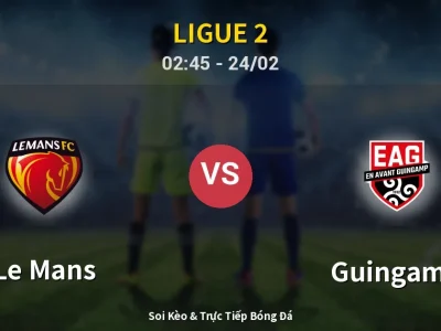 Kết Quả: Le Mans 1-1 Guingamp – Highlight & Bàn Thắng | Ligue 2