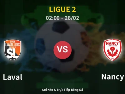 Kết Quả: Laval 1-1 Nancy – Highlight & Bàn Thắng | Ligue 2