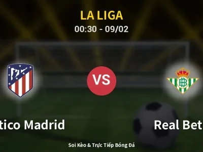Kết Quả: Atletico Madrid 0-1 Real Betis – Highlight & Bàn Thắng | La Liga