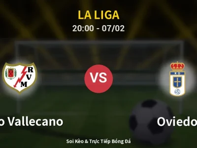 Soi Kèo Rayo Vallecano vs Oviedo – 20:00 07/02 | Nhận Định, Dự Đoán Tỷ Số