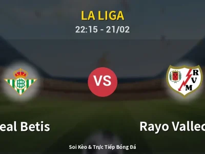 🔴 Trực Tiếp: Real Betis 0-0 Rayo Vallecano – Link Xem La Liga (Full HD)