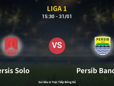 Kết Quả: Persis Solo 0-1 Persib Bandung – Highlight & Bàn Thắng | Liga 1