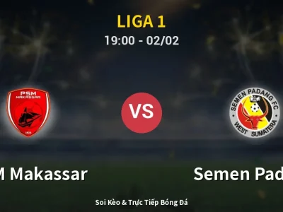 Kết Quả: PSM Makassar 0-0 Semen Padang – Highlight & Bàn Thắng | Liga 1