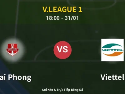 Kết Quả: Hai Phong 1-2 Viettel – Highlight & Bàn Thắng | V.League 1