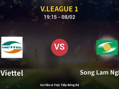 Kết Quả: Viettel 1-4 Song Lam Nghe An – Highlight & Bàn Thắng | V.League 1