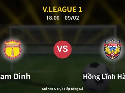 Kết Quả: Nam Dinh 1-1 Hồng Lĩnh Hà Tĩnh – Highlight & Bàn Thắng | V.League 1