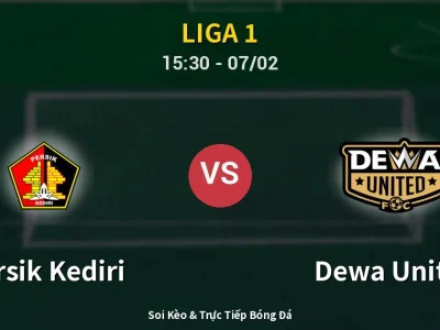 Kết Quả: Persik Kediri 2-1 Dewa United – Highlight & Bàn Thắng | Liga 1