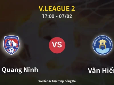 Kết Quả: Than Quang Ninh 1-1 Văn Hiến – Highlight & Bàn Thắng | V.League 2