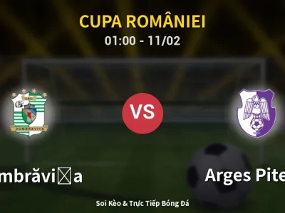 Kết Quả: Dumbrăviţa 1-2 Arges Pitesti – Highlight & Bàn Thắng | Cupa României