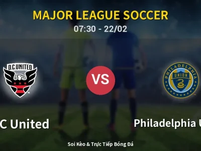 Soi Kèo DC United vs Philadelphia Union – 07:30 22/02 | Nhận Định, Dự Đoán Tỷ Số