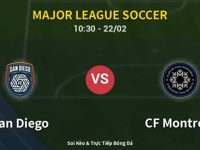 Kết Quả: San Diego 5-0 CF Montreal – Highlight & Bàn Thắng | Major League Soccer