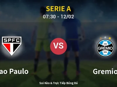 Kết Quả: Sao Paulo 2-0 Gremio – Highlight & Bàn Thắng | Serie A