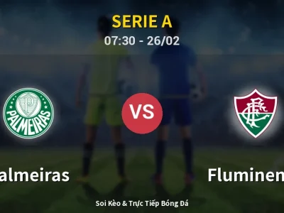 Kết Quả: Palmeiras 2-1 Fluminense – Highlight & Bàn Thắng | Serie A