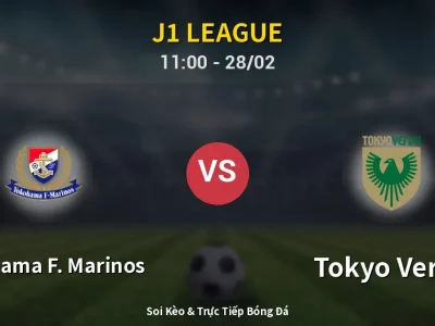 Kết Quả: Yokohama F. Marinos 3-2 Tokyo Verdy – Highlight & Bàn Thắng | J1 League