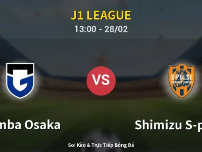 Kết Quả: Gamba Osaka 2-2 Shimizu S-pulse – Highlight & Bàn Thắng | J1 League