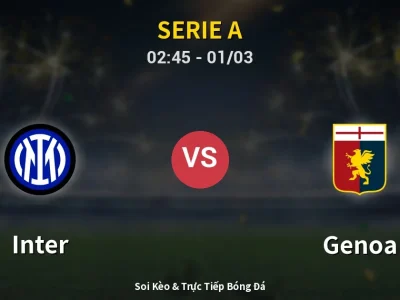 Kết Quả: Inter 2-0 Genoa – Highlight & Bàn Thắng | Serie A