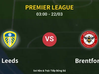 🔴 Trực Tiếp: Leeds 0-0 Brentford – Link Xem Premier League (Full HD)
