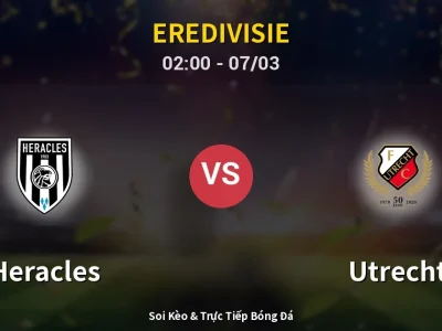 Kết Quả: Heracles 0-0 Utrecht – Highlight & Bàn Thắng | Eredivisie