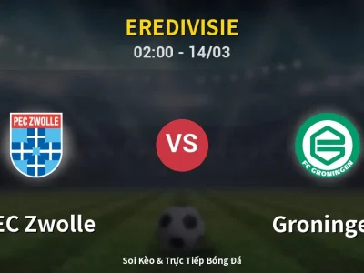 Kết Quả: PEC Zwolle 1-1 Groningen – Highlight & Bàn Thắng | Eredivisie