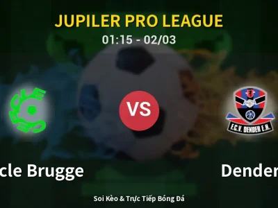 Kết Quả: Cercle Brugge 0-0 Dender – Highlight & Bàn Thắng | Jupiler Pro League