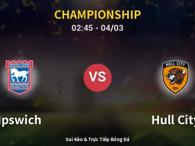 Kết Quả: Ipswich 1-0 Hull City – Highlight & Bàn Thắng | Championship