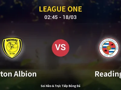 Kết Quả: Burton Albion 1-2 Reading – Highlight & Bàn Thắng | League One