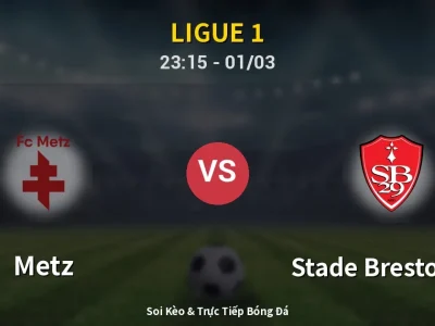 Soi Kèo Metz vs Stade Brestois 29 – 23:15 01/03 | Nhận Định, Dự Đoán Tỷ Số