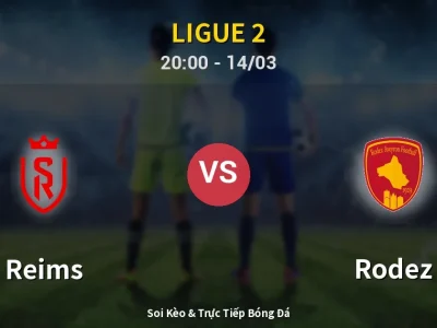 Soi Kèo Reims vs Rodez – 20:00 14/03 | Nhận Định, Dự Đoán Tỷ Số