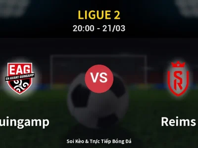 🔴 Trực Tiếp: Guingamp 0-1 Reims – Link Xem Ligue 2 (Full HD)