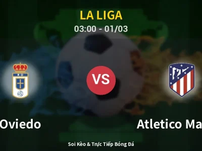 Kết Quả: Oviedo 0-1 Atletico Madrid – Highlight & Bàn Thắng | La Liga
