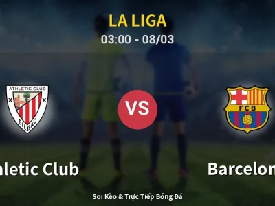 Kết Quả: Athletic Club 0-1 Barcelona – Highlight & Bàn Thắng | La Liga