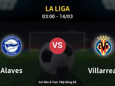 Kết Quả: Alaves 1-1 Villarreal – Highlight & Bàn Thắng | La Liga