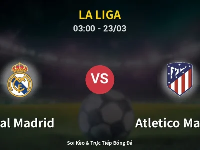 Kết Quả: Real Madrid 3-2 Atletico Madrid – Highlight & Bàn Thắng | La Liga