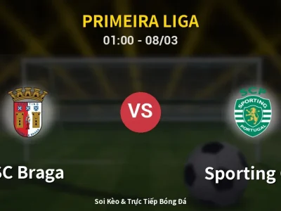 Kết Quả: SC Braga 2-2 Sporting CP – Highlight & Bàn Thắng | Primeira Liga