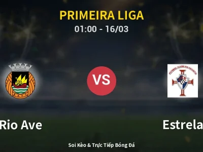 Kết Quả: Rio Ave 2-1 Estrela – Highlight & Bàn Thắng | Primeira Liga