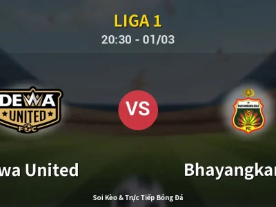 Kết Quả: Dewa United 0-2 Bhayangkara FC – Highlight & Bàn Thắng | Liga 1