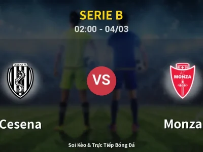 Kết Quả: Cesena 1-3 Monza – Highlight & Bàn Thắng | Serie B