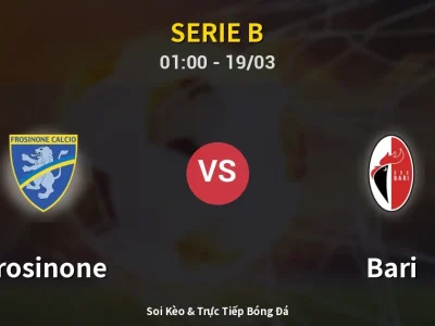Kết Quả: Frosinone 2-1 Bari – Highlight & Bàn Thắng | Serie B