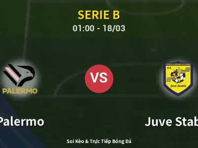 Kết Quả: Palermo 2-2 Juve Stabia – Highlight & Bàn Thắng | Serie B